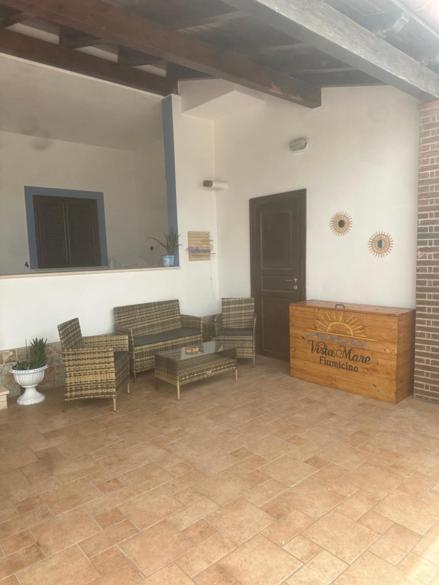 Vista Mare Fiumicino Villa Kültér fotó