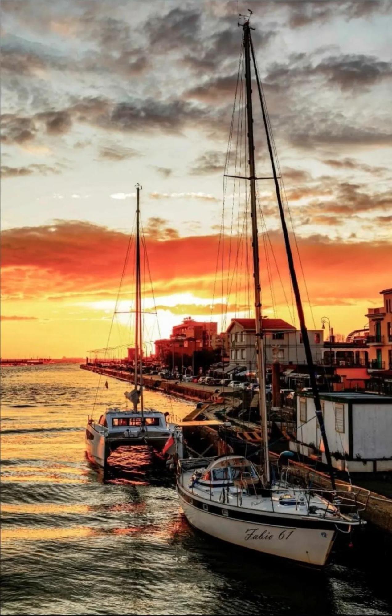 Vista Mare Fiumicino Villa Kültér fotó